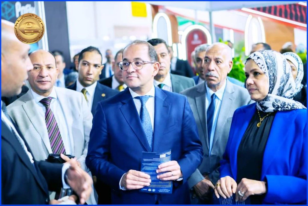 Egyptian Minister of Finance Inspects the E-Commerce Tax Unit Pavilion at Cairo ICT for Middle East and Africa 2024